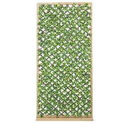 Panneau d’intimité autoportant en bois, 76 x 42″