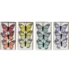 Papillons en plastique coloré, 2,5 x 3&Prime;