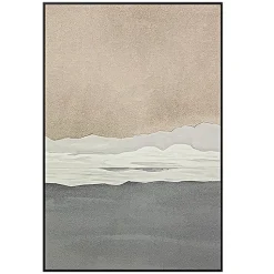 Peaceful beachfront wall art, 24 x 36″