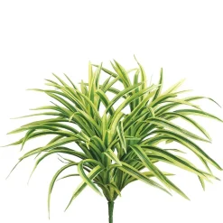 Pic de dracaena jaune et vert artificiel, 12″