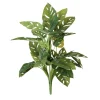 Pic de monstera andansonii artificiel au toucher réel, 22&Prime;