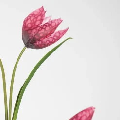 Pink fritillary artificial flower, 27″