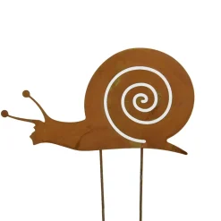 Piquet de jardin en forme d’escargot, 7,5 x 7″