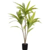 Plante artificielle cordyline à trois troncs, 39″