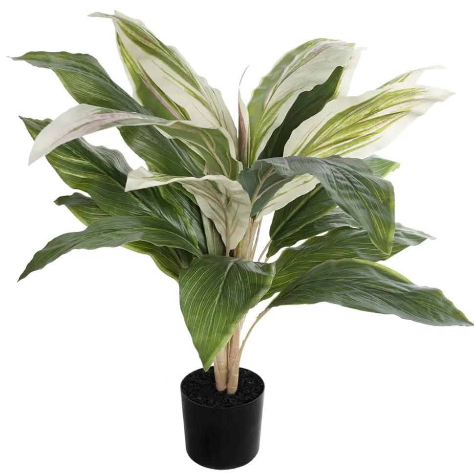 Plante artificielle, cordyline au toucher réel, 28″