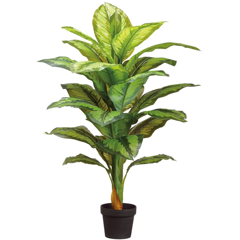 Plante artificielle de dieffenbachia, 40″