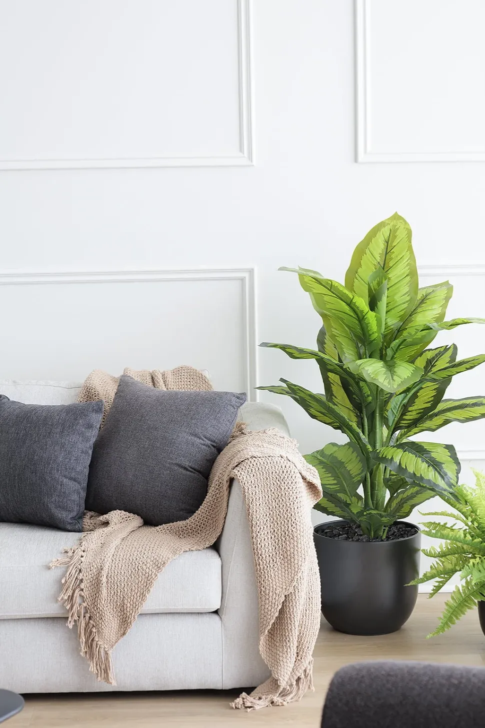 Plante artificielle de dieffenbachia, 40″