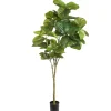 Plante artificielle de ficus rumphii, 72″