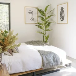 Plante artificielle d’alpinia vittata, 86″