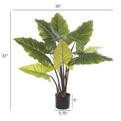 Plante artificielle d’anthurium, 37″