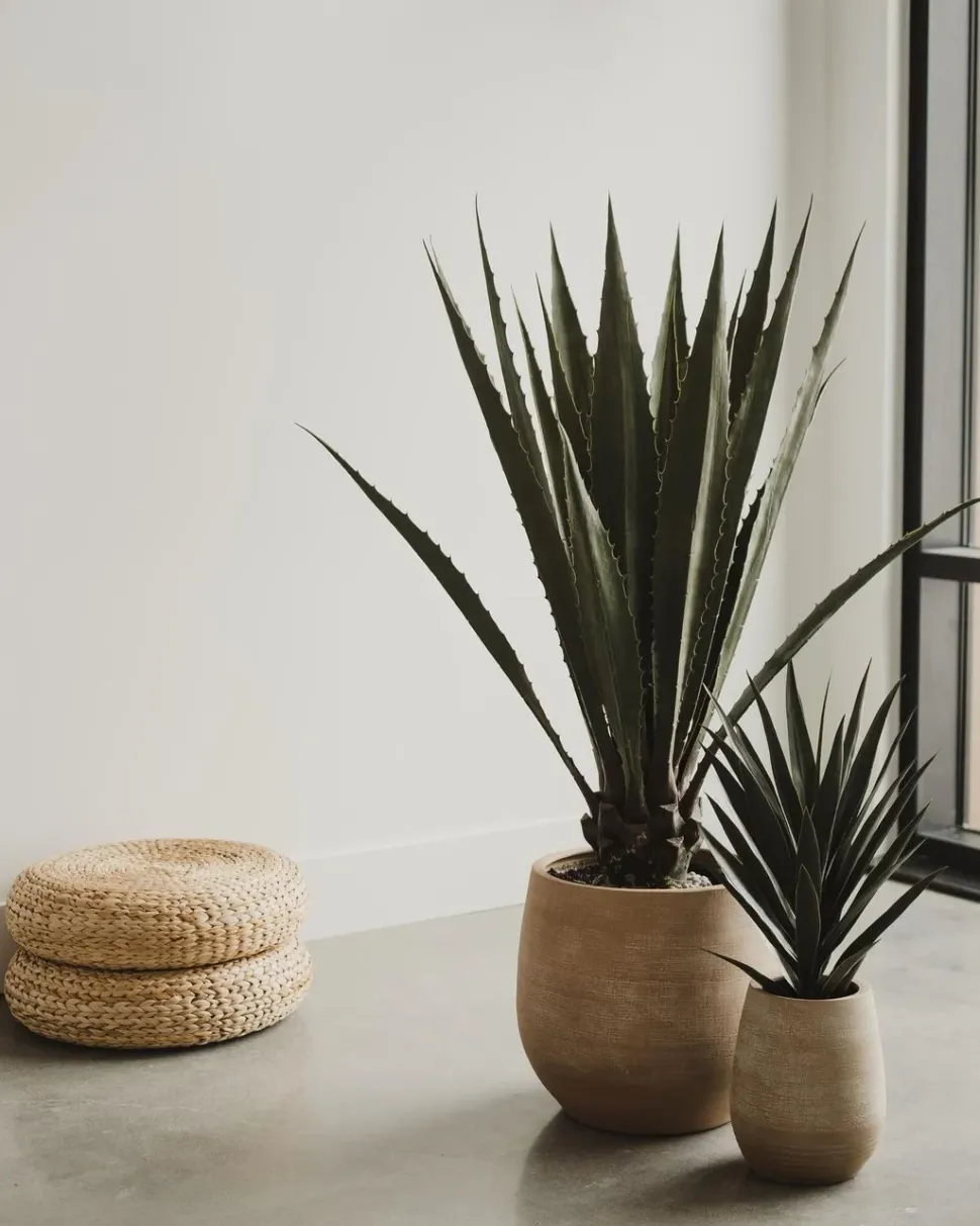 Plante artificielle extérieure, agave américana, 53″