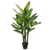Plante artificielle extérieure, dieffenbachia, 59″