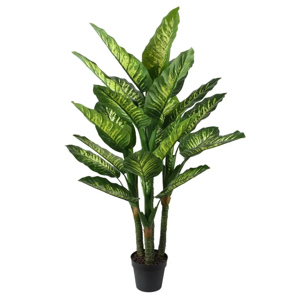 Plante artificielle extérieure, dieffenbachia, 59″