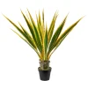 Plante artificielle extérieure, agave jaune, 45″