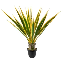 Plante artificielle extérieure, agave jaune, 45″