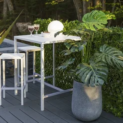 Plante artificielle extérieure, monstera, 48″