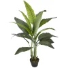 Plante artificielle extérieure, oiseau du paradis, 51″