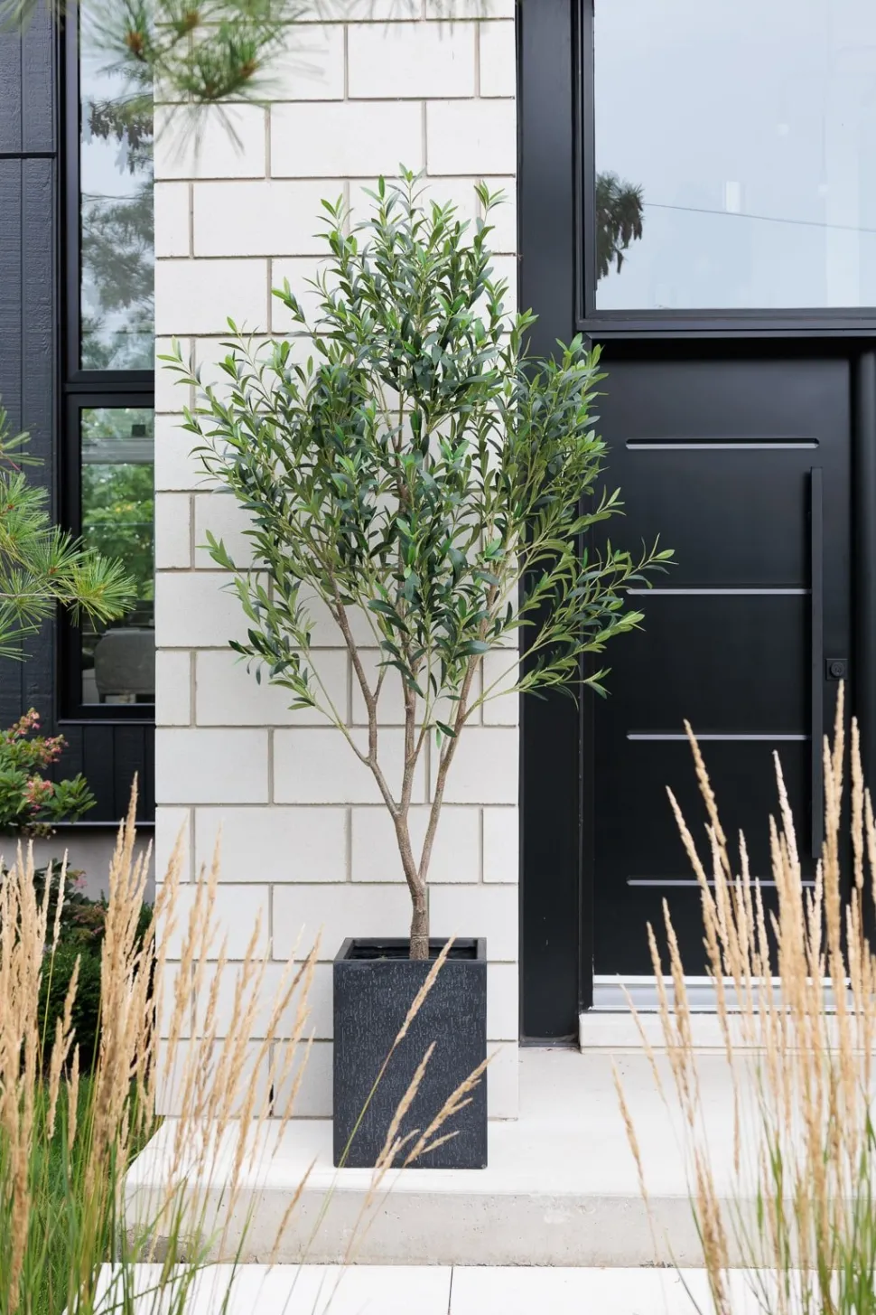 Plante artificielle extérieure, olivier, 79″