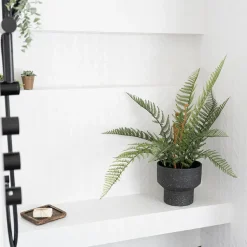 Plante artificielle fougère dryoptère, 36″