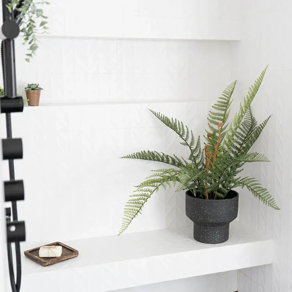 Plante artificielle fougère dryoptère, 36″