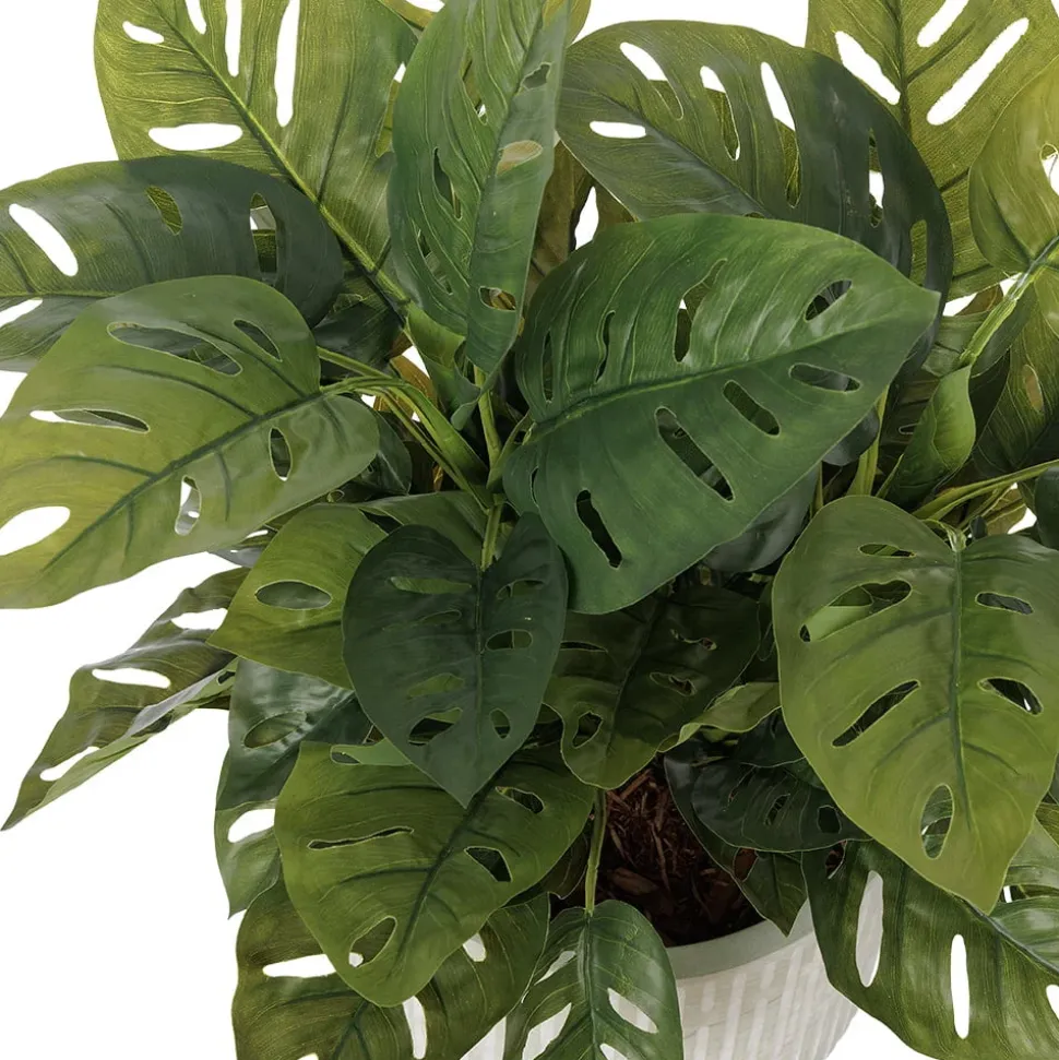 Plante artificielle monstera en pot, 26 x 22″