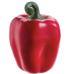 Plastic red bell pepper, 3,5″