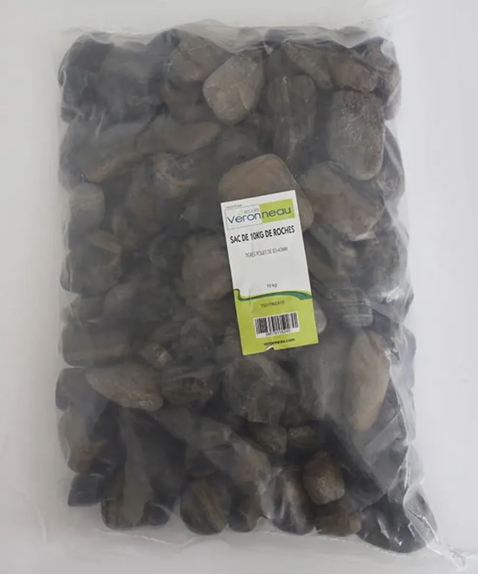 Polished tiger pebbles 20-40mm, 10kg