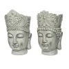 Pot tête de bouddha extérieur, 14 x 9&Prime;