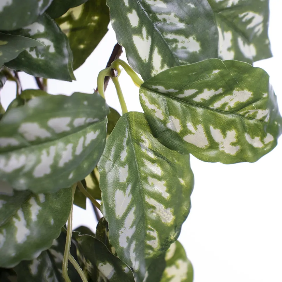 Real-touch artificial aluminum hanging plant, 28"