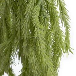 Real-touch artificial dripping fir spray, 36"