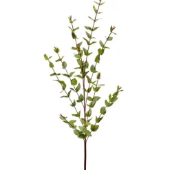 Real-touch artificial mini eucalyptus spray, 38"
