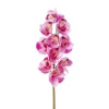 Real-touch artificial pink cymbidium orchid, 23″