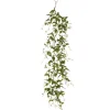 Real-touch artificial tradescantia garland, 48"