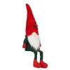 Red and green Christmas gnome plush, 23,5"