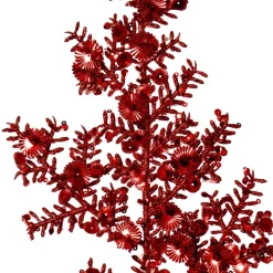 Red shiny fern stem, 31″