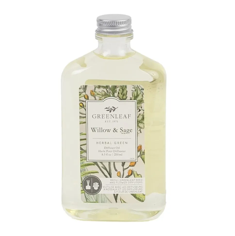 Reed diffuser oil Willow & Sage, 250 ml