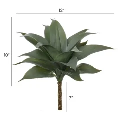 Rosette de succulente artificielle