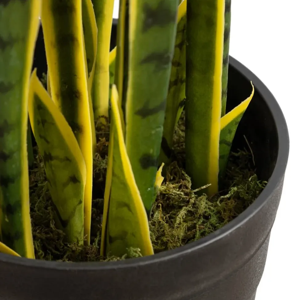 Sansevieria artificial outdoor plant, 36″