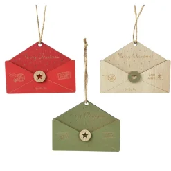 Santa’s mail Christmas ornament, 3,5"