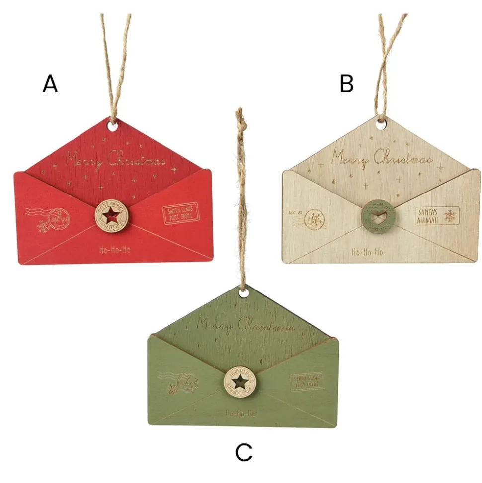 Santa’s mail Christmas ornament, 3,5"