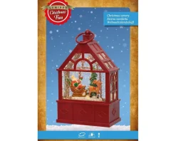 Santa’s on his sleigh lighted lantern, 10