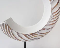Sculpture blanche 14″