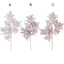 Shiny pink fern stem, 27"