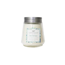 Small spa springs candle