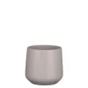Small taupe ceramic planter
