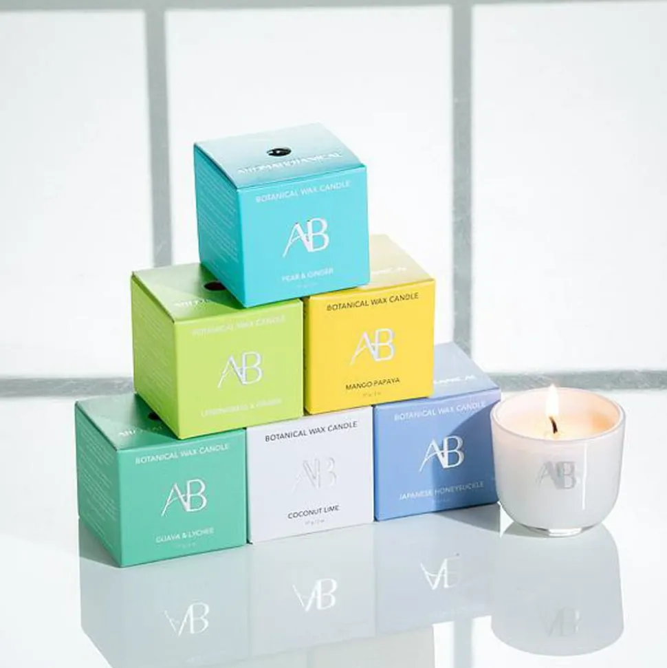 Soya candle, coconut lime, 2 oz