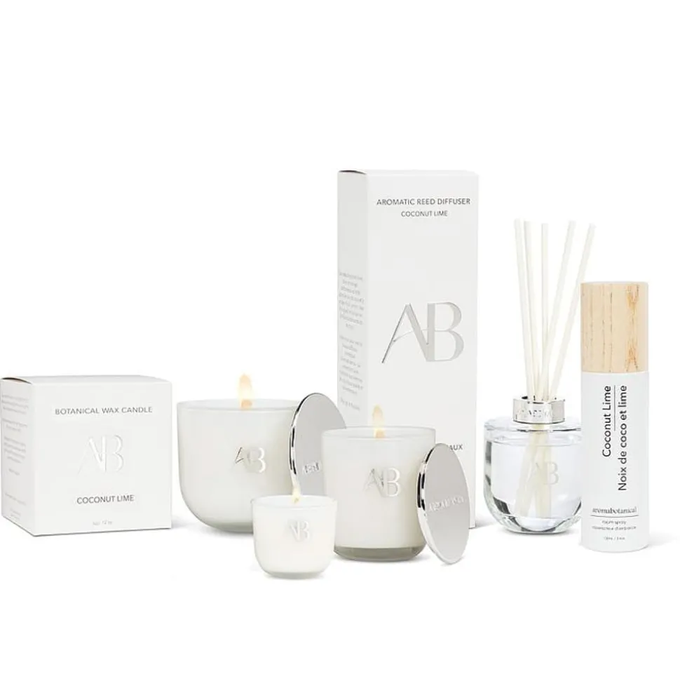 Soya candle, coconut lime, 12 oz