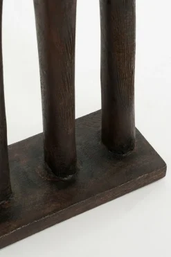 Statue of 3 silhouettes in 100% FSC-certified wood, 13,5