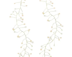 String lights with twinkle effect on gold wire, int./ext., warm white, 19,5′