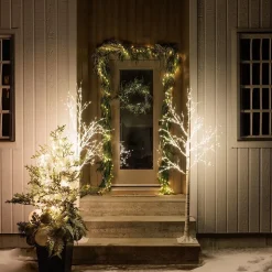 String lights with twinkle effect on gold wire, int./ext., warm white, 19,5′